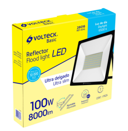 REFLECTOR ULTRA DELGADO DE LED, 100W 28016 *