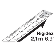 Cargar imagen en el visor de la galería, FLEXÓMETRO AMARILLO, 5.5M, CINTA 19MM, PRETUL TARJETA 28022 *
