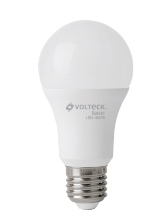 LÁMPARA LED TIPO BULBO A19 14W LUZ DE DÍA, CAJA, VOLTECK 28065 *