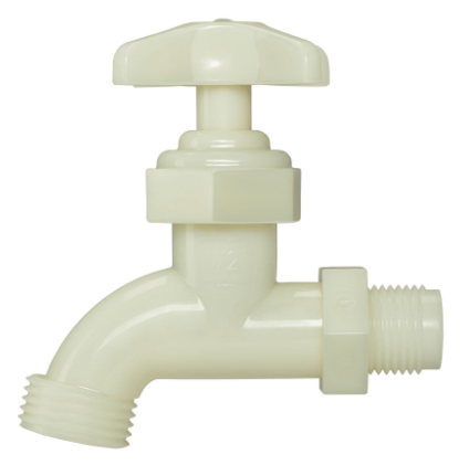 LLAVE NARIZ PARA JARDÍN 1/2'', PLÁSTICA, PRETUL N
