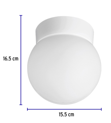 PANTALLA DECORATIVA ESFÈRICA, SIN LÀMPARA 40236 N
