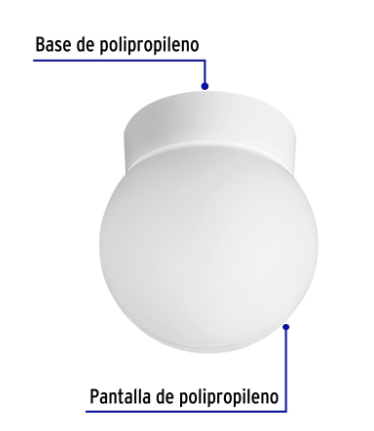 PANTALLA DECORATIVA ESFÈRICA, SIN LÀMPARA 40236 N