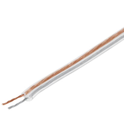 METRO DE CABLE POLARIZADO TRANSPARENTE P/BOCINA 18 AWG 46270-1 N