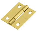BISAGRA RECTANGULAR 1-1/2'' ACERO LATONADO, HERMEX 43193 *