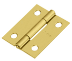 BISAGRA RECTANGULAR 1-1/2'' ACERO LATONADO, HERMEX 43193 *