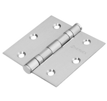 Cargar imagen en el visor de la galería, BISAGRA CUADRADA 3'' ACERO INOXIDABLE, PLANA, HERMEX 43227 *
