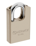 CANDADO DE ACERO, MÀXIMA SEGURIDAD, 50MM, LLAVE ANTI-GANZÙA 43334 P