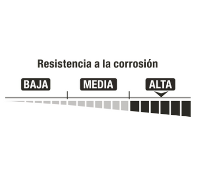 CANDADO DE ACERO, MÀXIMA SEGURIDAD, 50MM, LLAVE ANTI-GANZÙA 43334 P