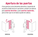 CERRADURA SOBREPONER DER INSTALA-FÀCIL, LLAVE TETRA, CAJA 43578 *