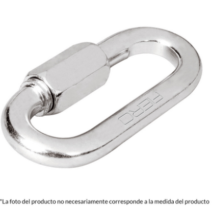BANDOLA CON SEGURO, DE ACERO, 1/8" 44020 *