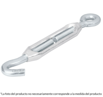 TENSOR 3/16'' GANCHO-ARGOLLA 44053 P
