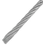 METRO DE CABLE FLEXIBLE 1/8'' DE ACERO 7X19 HILO 44211 N