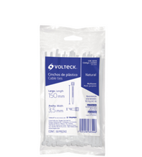 Cargar imagen en el visor de la galería, BOLSA CON 50 CINCHOS PLÁSTICOS NATURALES 44303 *
