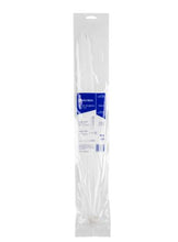 Cargar imagen en el visor de la galería, BOLSA CON 25 CINCHOS PLÁSTICOS 50LB, 500x4.5 MM, NATURALES 44311 P
