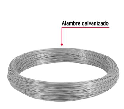 KILO DE ALAMBRE DE GALVANIZADO, CALIBRE 14.5 44466 P