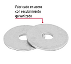 BOLSA CON 1 KG DE ARANDELAS PLANAS DE 3/16", FIERO 44542 *