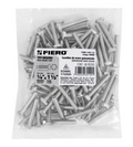 BOLSA CON 80 TORNILLOS 1/4'' X 1-1/2'', TIPO MÀQUINA, FIERO 44560 *