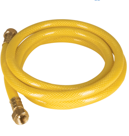 MANGUERA FLEXIBLE PVC, 3/8'', CON CONEXIONES 2M 45011 *