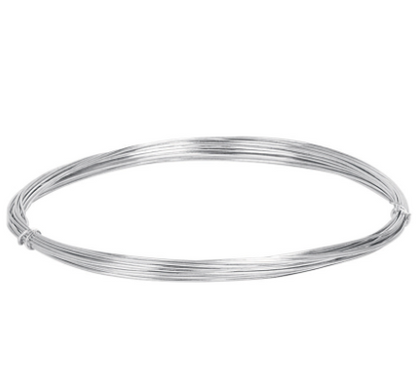ROLLO DE 30G DE ALAMBRE GALVANIZADO CALIBRE 22, EN BOLSA 45112 *
