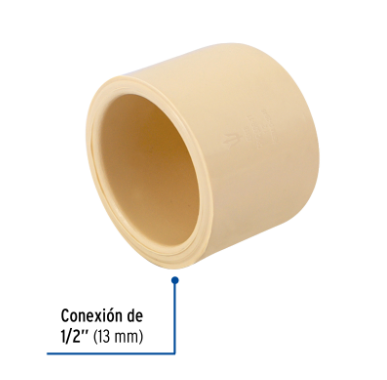 TAPÒN DE CPVC 1/2'', FOSET 45118 *