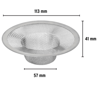 COLADERA MALLA PARA FREGADERO 3/4'' 45304 P