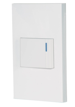 PLACA ARMADA 1 INTERRUPTOR DE 3 VÍAS, ESPAÑOLA, BLANCO 45600 P