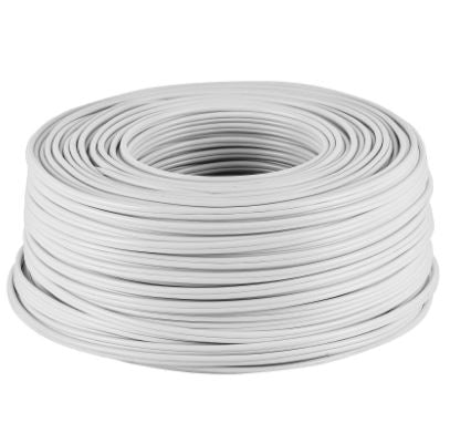 ROLLO DE 100 M CORDON DUPLEX FLEXIBLE, #18 AWG, VOLTECK 46069 *