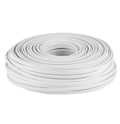 ROLLO DE 100 M CORDÓN DÚPLEX FLEXIBLE, #12 AWG,VOLTECK 46079 *