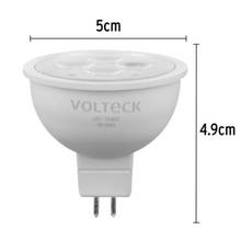 Cargar imagen en el visor de la galería, LÁMPARA DE LED, MR16, GU5.3, 4 W, LUZ CÁLIDA 46177 *
