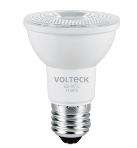 LÁMPARA DE LED, PAR 20, 6W, LUZ CÁLIDA