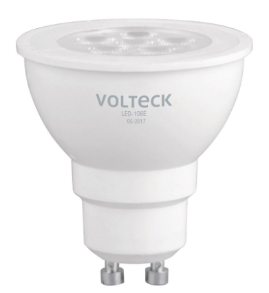 LÁMPARA DE LED, MR16, GU10, 6W, LUZ DE DÍA 46217 *