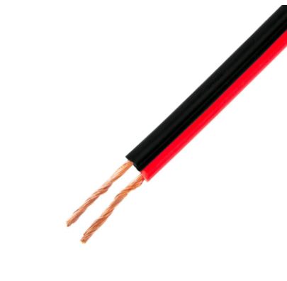 ROLLO DE CABLE PARA BOCINA, 18 AWG, BICOLOR, 100 M 46268 *