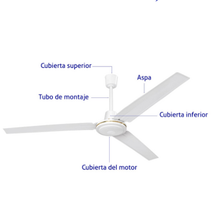 VENTILADOR DE TECHO, 56'', VOLTECK