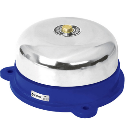 TIMBRE TIPO CAMPANA DE 4'' VOLTECK 46607 P