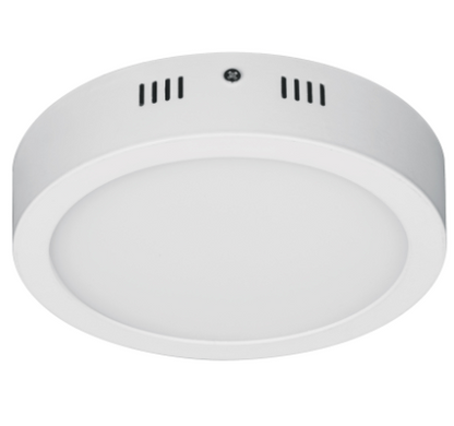 LUMINARIO LED TIPO PLAFÓN 12 W, REDONDO, LUZ DE DÍA, BLANCO 46713 *