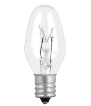 Cargar imagen en el visor de la galería, FOCOS INCANDESCENTES TRANSPARENTES,BASE E12,7.5WATTS, 50PZAS 46823 N
