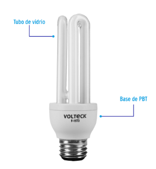 LÁMPARA 15 W, TRIPLE, LUZ DÍA, EN BLISTER, VOLTECK 46844 *