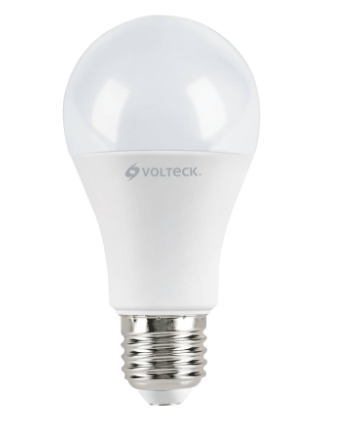 LÁMPARA DE LED, A19, 12W, LUZ CÁLIDA, VOLTECK
