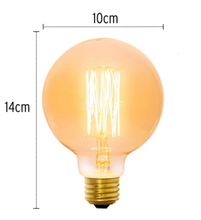 Cargar imagen en el visor de la galería, LÁMPARA INCANDESCENTE VINTAGE, 40W, GLOBO 47105 P
