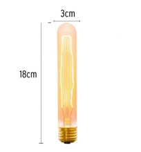 Cargar imagen en el visor de la galería, LÁMPARA INCANDESCENTE VINTAGE, 40W, PROBETA
