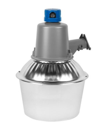 LUMINARIO SUBURBANO METÁLICO 85W SENSOR DE LUZ, CON LÁMPARA 47269*