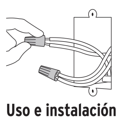 BOLSA CON 10 CAPUCHONES PARA CABLE, CALIBRE 14 A 12 AWG 47329 *
