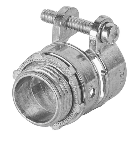 CONECTOR TUBO FLEXIBLE 1/2'' RECTO, VOLTECK 47340 *