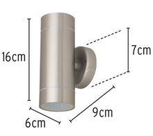 Cargar imagen en el visor de la galería, ARBOTANTE EXTERIOR DE ACENTO, 2 SPOTS, MR16GU10, 100W, SATÍN 47391 N
