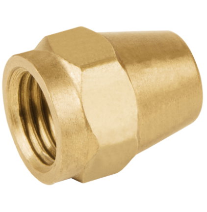 TUERCA CÓNICA DE LATON, 3/8''