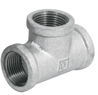 TEE SENCILLA 3/4'' ACERO GALVANIZADO, FOSET 47486 P