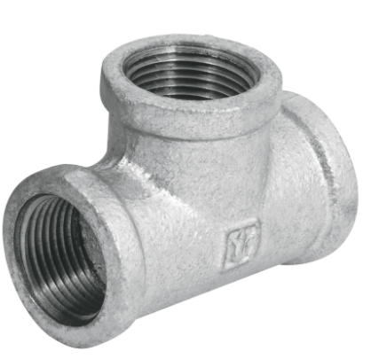 TEE SENCILLA 3/4'' ACERO GALVANIZADO, FOSET 47486 P