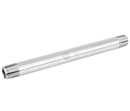 NIPLE DE ACERO GALVANIZADO 1/2'' X 8''. FOSET 47520 *