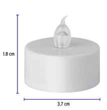 Cargar imagen en el visor de la galería, CAJA CON 6 MINI VELAS DE LED, VOLTECK 47867 N
