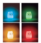 LUZ DE NOCHE DE LED GATO MULTICOLOR, VOLTECK 47869 N